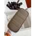 Hermes Neo Garden Party 23 Handmade Bag in Taupe Clemence Leather
