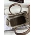 Hermes Neo Garden Party 23 Handmade Bag in Taupe Clemence Leather