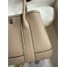 Hermes Neo Garden Party 23 Handmade Bag in Tourterelle Clemence Leather