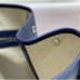 Hermes Garden Party 36 Bag In Blue Saphir Clemence Leather