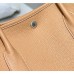 Hermes Garden Party 36 Bag In Chai Clemence Leather