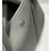Hermes Garden Party 36 Bag In Gris Meyer Clemence Leather