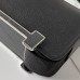 Hermes Geta Handmade Bag in Black Mysore Goatskin Leather PHW