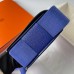 Hermes Geta Handmade Bag in Blue Electric Mysore Goatskin Leather PHW
