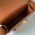 Hermes Geta Handmade Bag in Gold Mysore Goatskin Leather GHW