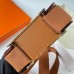 Hermes Geta Handmade Bag in Gold Mysore Goatskin Leather GHW