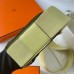Hermes Geta Handmade Bag in Jaune Bourgeon Mysore Goatskin Leather GHW