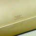 Hermes Geta Handmade Bag in Jaune Bourgeon Mysore Goatskin Leather GHW