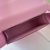 Hermes Geta Handmade Bag in Mauve Sylvestre Mysore Goatskin Leather GHW