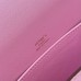 Hermes Geta Handmade Bag in Mauve Sylvestre Mysore Goatskin Leather GHW