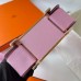 Hermes Geta Handmade Bag in Mauve Sylvestre Mysore Goatskin Leather GHW