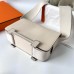 Hermes Geta Handmade Bag in Nata Mysore Goatskin Leather PHW