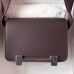 Hermes Geta Handmade Bag in Rouge Sellier Mysore Goatskin Leather PHW