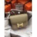 Hermes Mini Constance 18cm Grey Epsom Bag