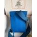 Hermes Hac a Dos PM Backpack in Blue Hydra Togo Leather