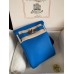 Hermes Hac a Dos PM Backpack in Blue Hydra Togo Leather