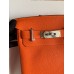Hermes Hac a Dos PM Backpack in Orange Togo Leather