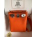 Hermes Hac a Dos PM Backpack in Orange Togo Leather