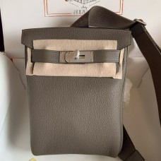 Hermes Hac a Dos PM Backpack in Etain Togo Leather