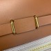Hermes Herbag Zip 20 Bag in Canvas and Gold Hunter Calfskin