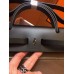 Hermes Herbag Zip 31cm Bag In Black And Taupe