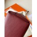 Hermes 24/24 Mini 21 Handmade Bag in Rouge H Evercolor Leather