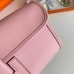 Hermes Jige Elan 29 Clutch Bag In Pink Swift Calfskin