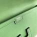 Hermes Jige Elan 29 Clutch Bag In Vert Criquet Swift Calfskin