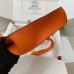 Hermes Jypsiere Mini Handmade Bag In Orange Swift Calfskin