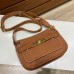 Hermes Jypsiere Mini Handmade Bag In Gold Evercolor Calfskin