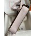 Hermes Jypsiere Mini Handmade Bag In Mauve Pale Evercolor Calfskin