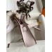Hermes Jypsiere Mini Handmade Bag In Mauve Pale Evercolor Calfskin