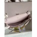 Hermes Jypsiere Mini Handmade Bag In Mauve Pale Evercolor Calfskin