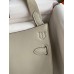 Hermes Jypsiere Mini Handmade Bag In Grey Swift Calfskin