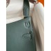 Hermes Jypsiere Mini Handmade Bag In Vert Rousseau Swift Calfskin