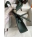 Hermes Jypsiere Mini Handmade Bag In Vert Rousseau Swift Calfskin