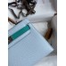 Hermes HSS Kelly Mini II Sellier Tri-color Bag in Blue/Green/Sesame Epsom Calfskin
