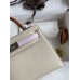 Hermes HSS Kelly Mini II Sellier Tri-color Bag In Craie/Pink/Gold Epsom Calfskin