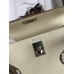 Hermes HSS Kelly Mini II Sellier Tri-color Bag In Craie/Pink/Gold Epsom Calfskin