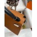 Hermes HSS Kelly Mini II Sellier Tri-color Bag in Gold/Craie/Black Epsom Calfskin