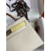 Hermes HSS Kelly Mini II Sellier Tri-color Bag in Nata/Craie/Black Epsom Calfskin