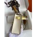 Hermes HSS Kelly Mini II Sellier Tri-color Bag in Nata/Craie/Black Epsom Calfskin