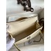 Hermes HSS Kelly Mini II Sellier Tri-color Bag in Nata/Craie/Black Epsom Calfskin