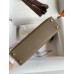 Hermes Kelly Mini II Verso Sellier Handmade Bag in Taupe Epsom Calfskin