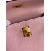 Hermes Kelly Sellier 25 Bicolor Bag in Rose Sakura and Craie Epsom Calfskin