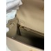 Hermes Kelly Sellier 25 Bicolor Bag in Trench and Taupe Epsom Calfskin