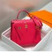 Hermes Kelly 25cm Sellier Bag In Rose Extreme Epsom Leather