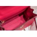 Hermes Kelly 25cm Sellier Bag In Rose Extreme Epsom Leather