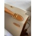 Hermes Kelly Sellier 28 Bicolor Bag in Trench and Gold Epsom Calfskin