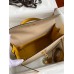 Hermes Kelly Sellier 32 Bicolor Bag in Trench and Yellow Epsom Calfskin